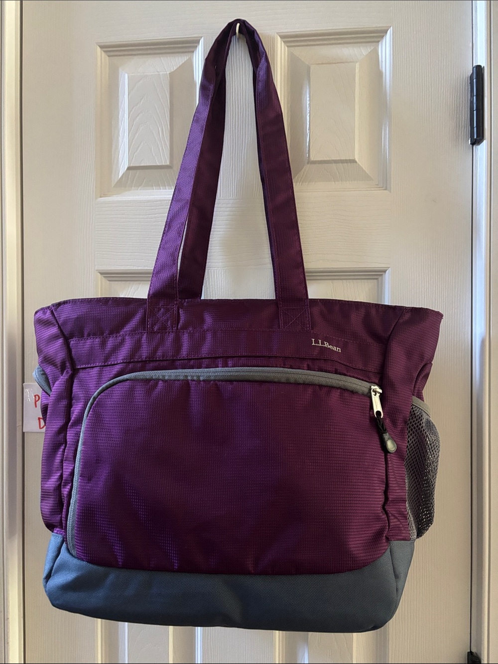 L.L. Bean Purple Tote. EUC!